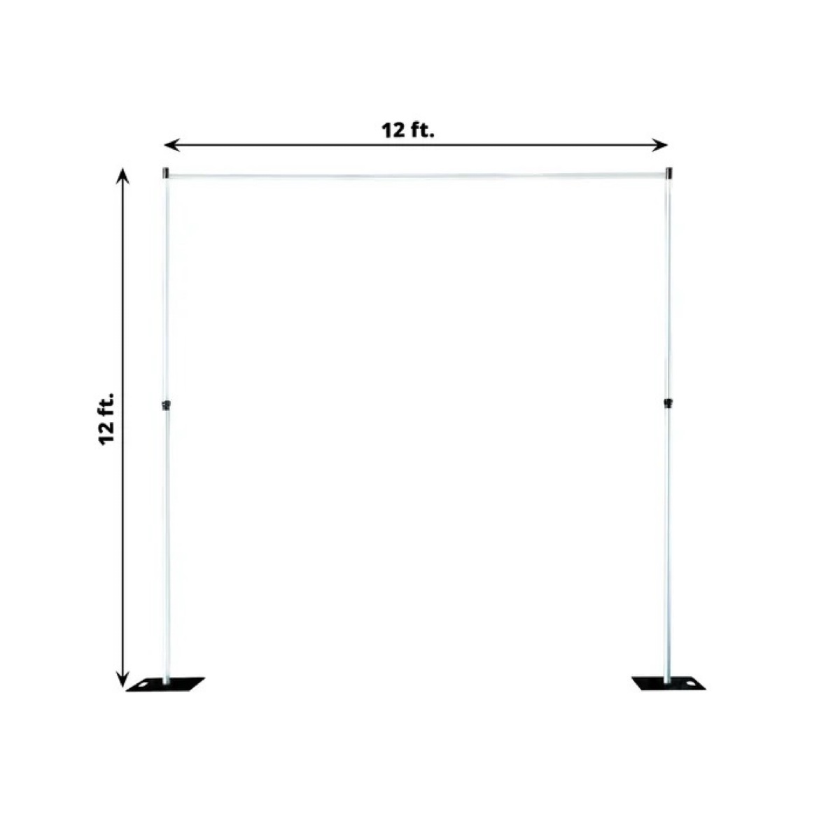Backdrop stand 12x12 single cross