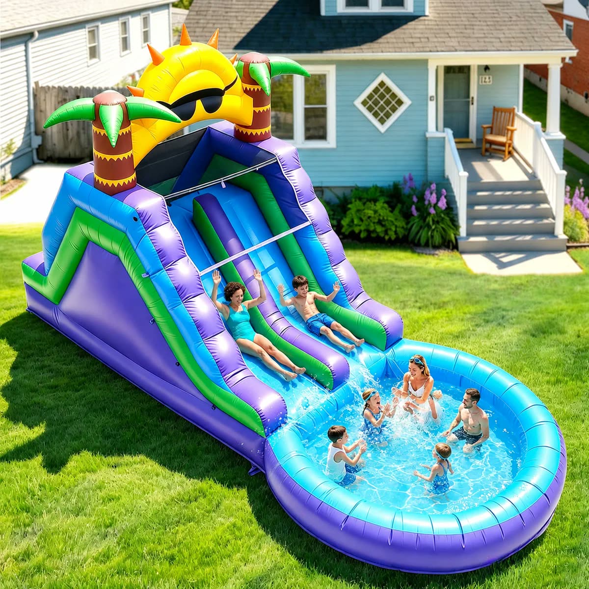 Large water slide L2